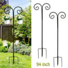 Heavy Duty Shepherd Hooks Garden Plant Hangers For Weddings Lights Lantern Bird