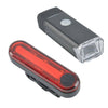 Bike Bicycle Lights USB LED Rechargeable Set Mountain Cycle Front Back Headlight
