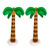 2x Inflatable Blow Up Hawaiian Palm Tree Tropical Pool Beach Party Decoration UK