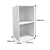 Cube, 2, 3 or 4 Tier Wooden Bookcase Shelving Display Storage Shelf Unit Wood