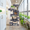 150cm Large Cat Tree Tower Tall Cat Scratching Post for Indoor Cats and Kittens