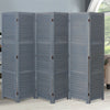 3/4/6 Panel Wood/Wicker Room Divider Privacy Screen/Separator/Folding Partition