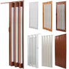 6/10mm PVC Folding Doors Concertina Accordion LivingRoom Sliding Divider H203cm