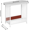 NICEME Narrow Side Table Slim End Table for Living Room Small Bedside Table