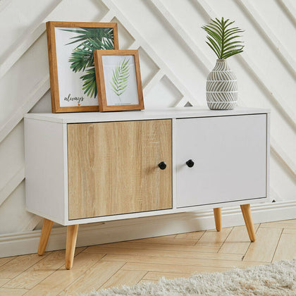 Console Side Table/Side Cabinet Hallway Storage Unit TV Stand Sideboard Cupboard