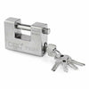 2x 94MM HEAVY DUTY ARMOURED PADLOCK 10 KEYS SECURITY LOCK CONTAINER WAREHOUSE UK