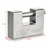 2x 94MM HEAVY DUTY ARMOURED PADLOCK 10 KEYS SECURITY LOCK CONTAINER WAREHOUSE UK