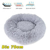 Pet Dog Cat Calming Bed Comfy Shag Warm Fluffy Nesting Bed Mattress Fur Pad