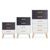 Modern Chest of Drawers 3/4/5 Drawers Bedside Table Cabinet Bedroom Furniture