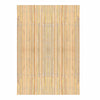 4M Slatted Bamboo Fence Screening Roll Natural Slat Panel Privacy Garden Penal