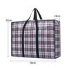 Jumbo Laundry Bags Zipped Reusable Large Strong Shopping Storage Home Bag UK