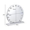 15Bulb Dimmable LED Light Hollywood Dressing Table Mirror Vanity Cosmetic Mirror