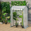 Walk-in Greenhouse Portable Garden Plants Growhouse W/ 2 Zippered Roll up Doors