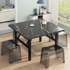 Sapce Saving Folding Coffee Table Small Dining Table Kids Playing Desk Foldable