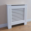 Radiator Cover Small White Painted Cabinet MDF Wood Heating Cover Home Decor
