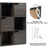 9 Cube Bookcase Shelf Display Storage Unit Wooden Organiser Cupboard Cabinet