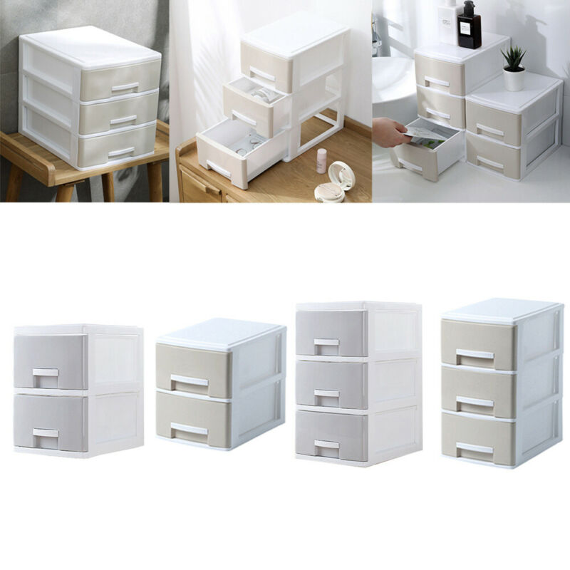 Cosmetic Makeup Organiser Storage Box Shelf Cabinet Drawer Desktop Tidy Box Case