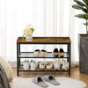 Shoe Rack with Coat Rack Hanger Hall Tree Shoe Bench Set Coat Stand