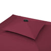 Outdoor Parasol Cantilever Umbrella Sun Shade Canopy Garden Base 2Tire Aire Vent