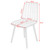 Glass Dining Table and 2 / 4 Grey Chairs Optional Lounge Office Home Furniture
