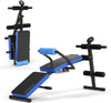 Adjustable Sit Up Bench Foldable Abdominal Training Workout Machine LCD Monitor