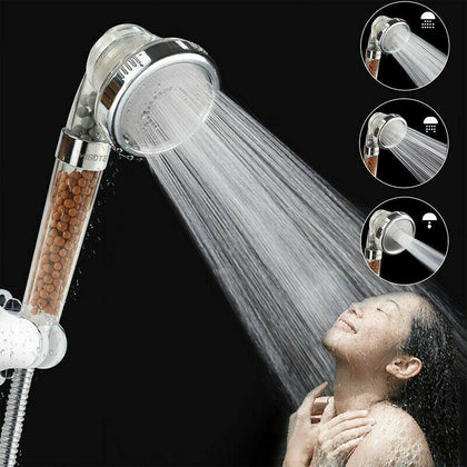 Shower Head High Turbo Pressure 40% Water Saving Filter Energy For Bathroom