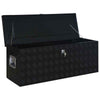 Aluminium Storage Box Silver Lockable Trailer Box Tool Box Organizer Chest