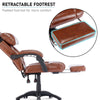 Executive Gaming Office Chair High Back Recliner Computer Desk Chair W/Footrest