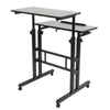 Adjustable Laptop Desk Stand Portable Notebook Computer Table Trolley Bed Tray