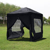 2X2m 3X3m Pop-up Gazebo Marquee Canopy Outdoor Garden Tent Pergolas Sun Shade