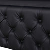 4ft6 Double Bed LED Bed Frame PU Leather Gas Lift Up Ottoman Storage Bed BT