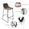 Kitchen Tractor Bar Stools Vintage Stool Industrial Retro Chairs Wooden Cafe Dis