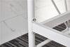 White Black Single 4FT6 Double King Size Metal Bed Frame Modern Style 145cm New