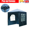 2X2m Pop-up Gazebo Marquee Canopy Outdoor Garden Party Wedding Sunshade Tent UK