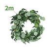 2m Artificial Eucalyptus Garland Hanging Rattan Vine Ivy Wedding Party Flower
