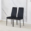 Simple Chair Dining Chairs Set, Kitchen Chair Padded Dining Room Chair