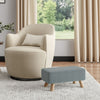Soft Pouffe Padded Seat Footstool Ottoman Upholstered Foot Stool Long Bench Seat