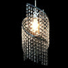 Modern Spiral Droplets Crystal Bead Ceiling Chandelier Light Shade Pendant Lamp