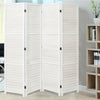 3/4/6 Panel Wood/Wicker Room Divider Privacy Screen/Separator/Folding Partition