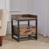 Bedside Tables Nightstand Cabinets with Drawer Storage Unit Bedroom Furniture UK