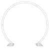 Extra Large 2.2m Tall Wedding Arch Double Pole Metal Moongate Backdrop Stand DIY