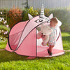Childrens Kids Pop Up Play Tent Girls Boys Toddlers Playhouse In/Outdoor Cartoon