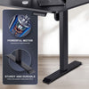 Flamaker 140x70 cm Electric Standing Desk Height Adjustable Computer Desk