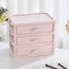 Stationery Organizer Clear Desktop Storage Container Drawer Makeup Stackable Box