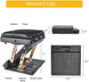 Footrest with Soft Pad Foot Rest for Car Home Train 4-Level Height Adjustment UK