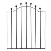 High and Wide Garden Gate Wrought Iron Metal Garden Side Gates Safety Door Yard