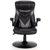 Ergonomic Gaming Chair High Back Leather Rocking Racing Chair W/ Lumbar Support