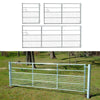 3-8FT 4 Bar & Half Mesh Galvanised Gate Braced Farm Field Entrance Pathway Gate