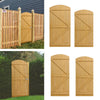 Durable Garden Wooden Gate Pedestrian Gate Pine Wood Gate 152/183cm Height