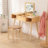 1/2x Wooden Stool Bamboo Bench Home Kitchen Dining Chair Working Restaurant Seat